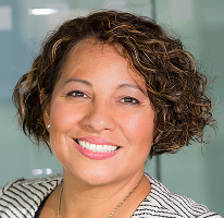 Portrait of Claire Ashford, head of compliance, in the area of financial regulation